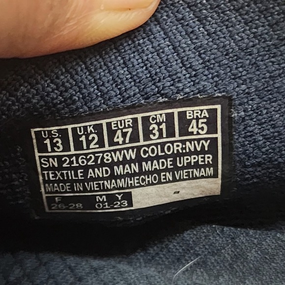 🔥 Skechers GO WALK Hyper Pillars Slip-Ins Sneakers Sz 13 Navy – Used, Excellent - Picture 8 of 11